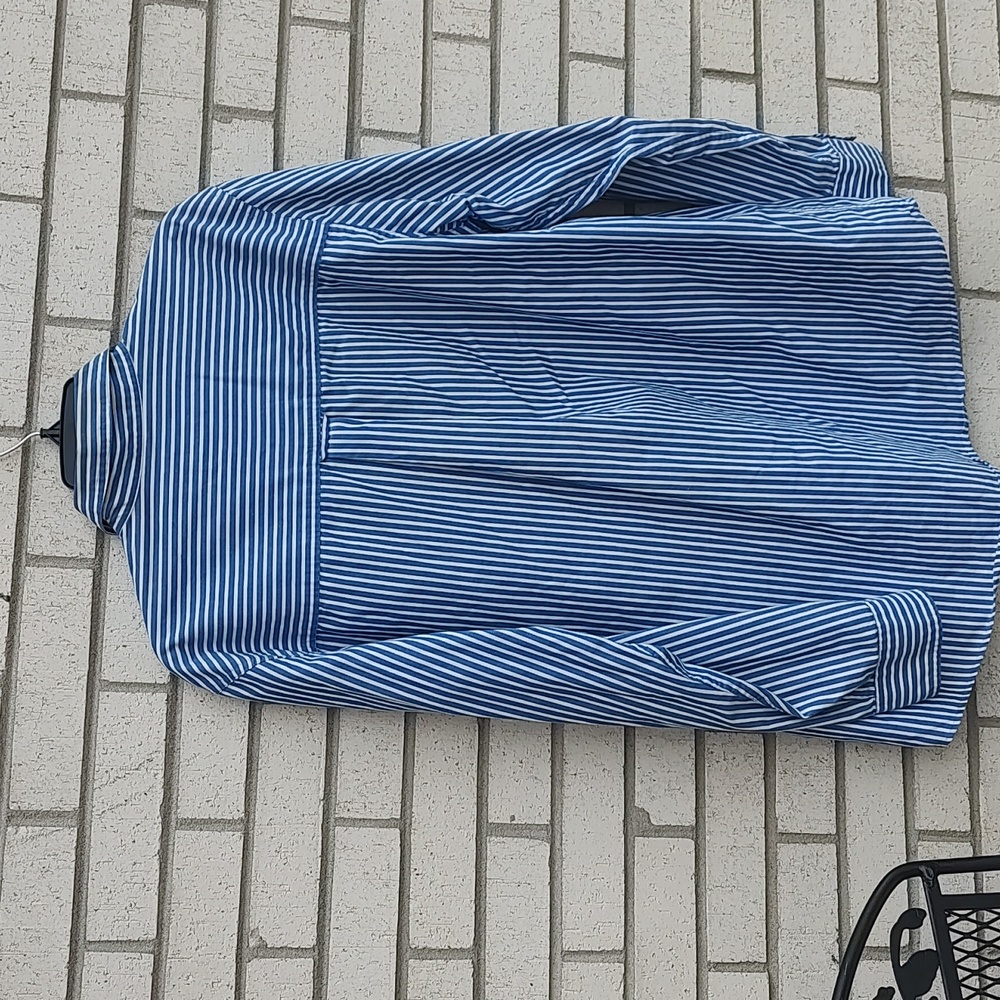 Men's Blue/White shirt - Picture 7 of 8